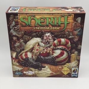 Sheriff of Nottingham Board Game 2014 Edition Arcane Wonders - 100% Complete
